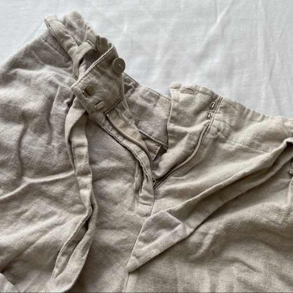Esprit Linen Culotte Wide Leg Pants - Picture 7 of 7